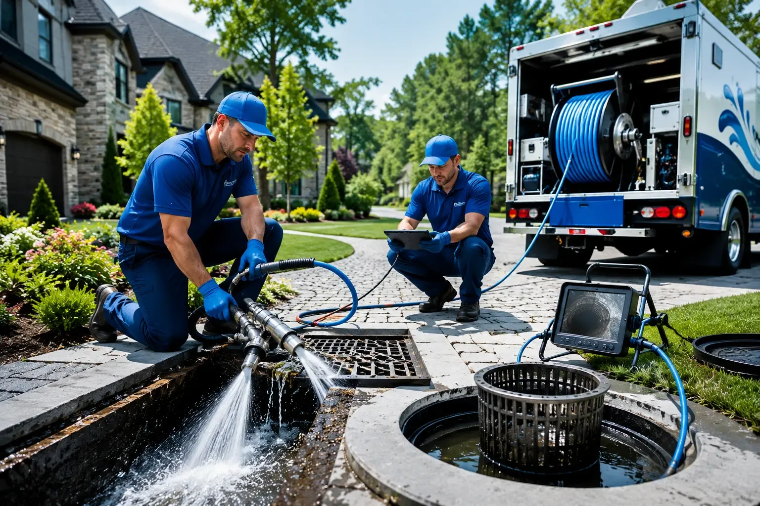 Local outdoor drain cleaning professionals in Jacksontown, OH