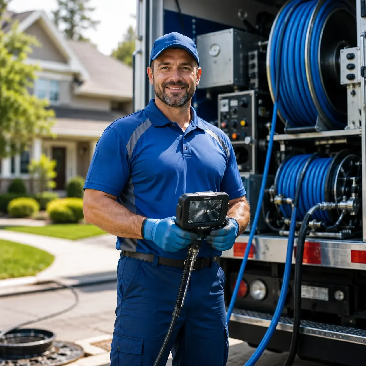 Local outdoor drain cleaning specialists in Jacksontown, OH